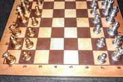Wooden chessboard