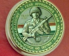 Indian army , challenge coin.