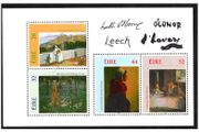 1993 Ireland Irish Impressionism Painters Commentative Stamp Booklet Pane Mint Never Hinged (MNH). Hibernian HP58.