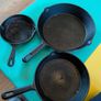 Cast iron pans x3 Image 2