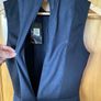Brand New Womens Oasis Black Peplum Elegant Top Image 5