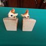 vintage fawn bambi bookends Image 2