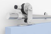 6FT 183cm Sliding Barn Door Hardware Kit Stainless Steel Track Rail