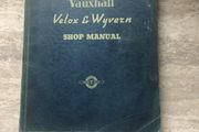 Vauxhall Velox and Wyvern Workshop Manual 1949