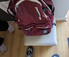 used back pack for free