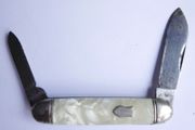 VINTAGE Richards Sheffield England 2 Blade Pocket Knife