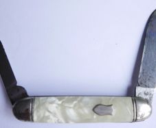 VINTAGE Richards Sheffield England 2 Blade Pocket Knife