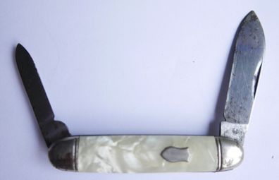 VINTAGE Richards Sheffield England 2 Blade Pocket Knife