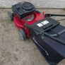 Almost new self drive lawnmower with Honda engine Loncin, which starts half pull. Image 7