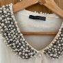 Pretty pearl cardigan size 16 Image 2