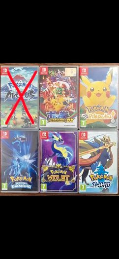 Nintendo Switch Pokemon games
