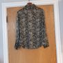 Zara Long Sleeved  Blouse.  S. Large- 14.  B.N.W.T  ( No Paper Tag). Image 3