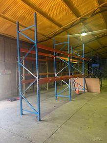Heavy duty industrial racking system