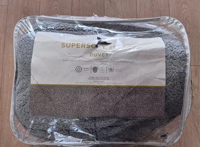 Next super soft fleece super king Duvet.