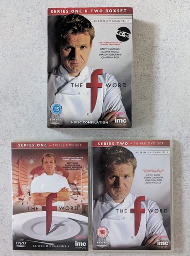 The F Word Series 1 & 2 - Gordon Ramsey (6 Disc Set)