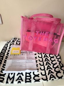 Marc Jacobs The Tote Bag Medium - Pink Mesh