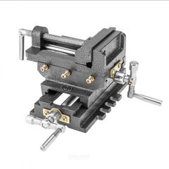 Two-axis cross-slide vise