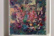 Original Abstract Painting Framed Original Abstract Painting Contemporary Irish Art Fairy Art