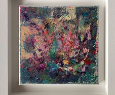Original Abstract Painting Framed Original Abstract Painting Contemporary Irish Art Fairy Art