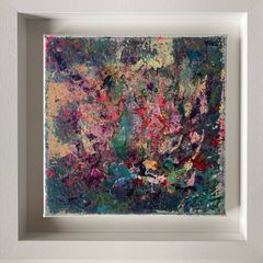 Original Abstract Painting Framed Original Abstract Painting Contemporary Irish Art Fairy Art
