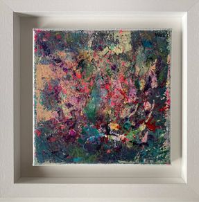 Original Abstract Painting Framed Original Abstract Painting Contemporary Irish Art Fairy Art