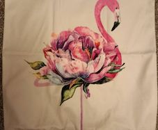 Flamingo Cushion Cover soft material