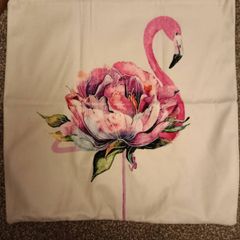 Flamingo Cushion Cover soft material