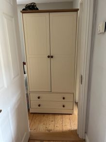 wardrobe and chest of drawers