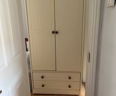 wardrobe and chest of drawers