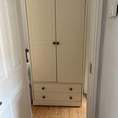 wardrobe and chest of drawers