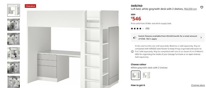 Loft bed