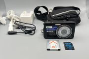 Sony DSC-W310 12.1MP Digital Camera Black - Full Kit