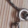 Vintage sterling silver Dragon fly pendant necklace Image 6
