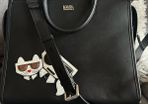 Karl Lagerferd Koktail Crossbody Tote Bag