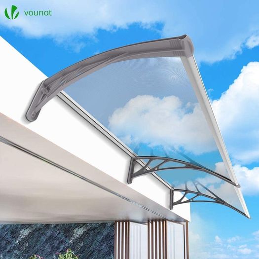 Front Door Canopy Outdoor Awning, Rain Shelter for Back Door, Porch, Window, 200 x 80 cm (FREE POSTAGE)