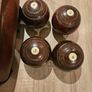 vintage lawn bowls Image 9