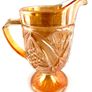 Vintage carnival glass jug Image 4