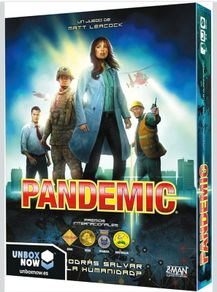 Pandemic - Can you save humanity? Boards game.