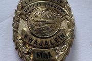 Genuine Rare Lieutenant Deputy Sheriff Badge