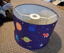 planet lamp shade