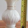 Belleek Vase - White with a Hint of Pink Image 2