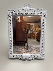 Exquisite French Rococo Style Carved Carved Mirror