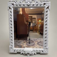 Exquisite French Rococo Style Carved Carved Mirror