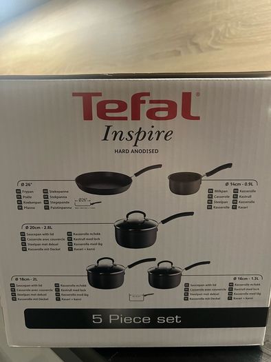 Tefal Inspire 5-Piece Cookware Set