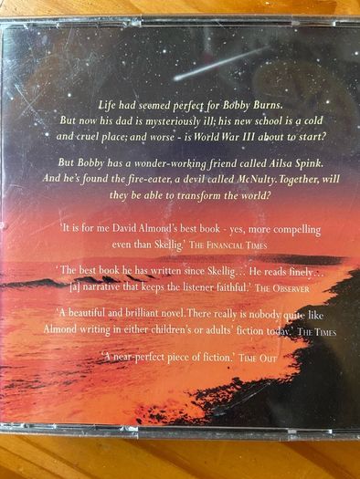 David Almond -  The Fire Eaters audiobook