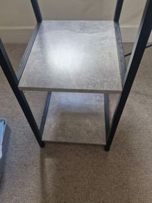 Free Modern office desk with shelving FREE
