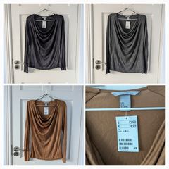 Cowl Neck Tops x 3 (H&M) Size Small