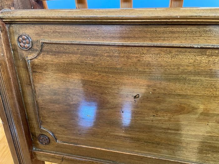 Pair of Antique Staples & Co. Mahogany Single Beds (Head & Footboards)