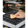 Mini Pancake Maker, 25PCS 43mm Diameter Dutch Muffin Waffle Baker, Non-stick Stainless Steel Poffertjes Grill, Commercial Electric Dorayaki Machine Image 3