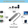 4k 6 in 1 USB C Hub HDMI,RJ45 Lan, USB-C, 2 USB 3.0 Ports and 87W Power Delivery for MacBook Pro and Type C Windows Laptops Image 6